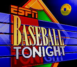 Заставка игры ESPN Baseball Tonight